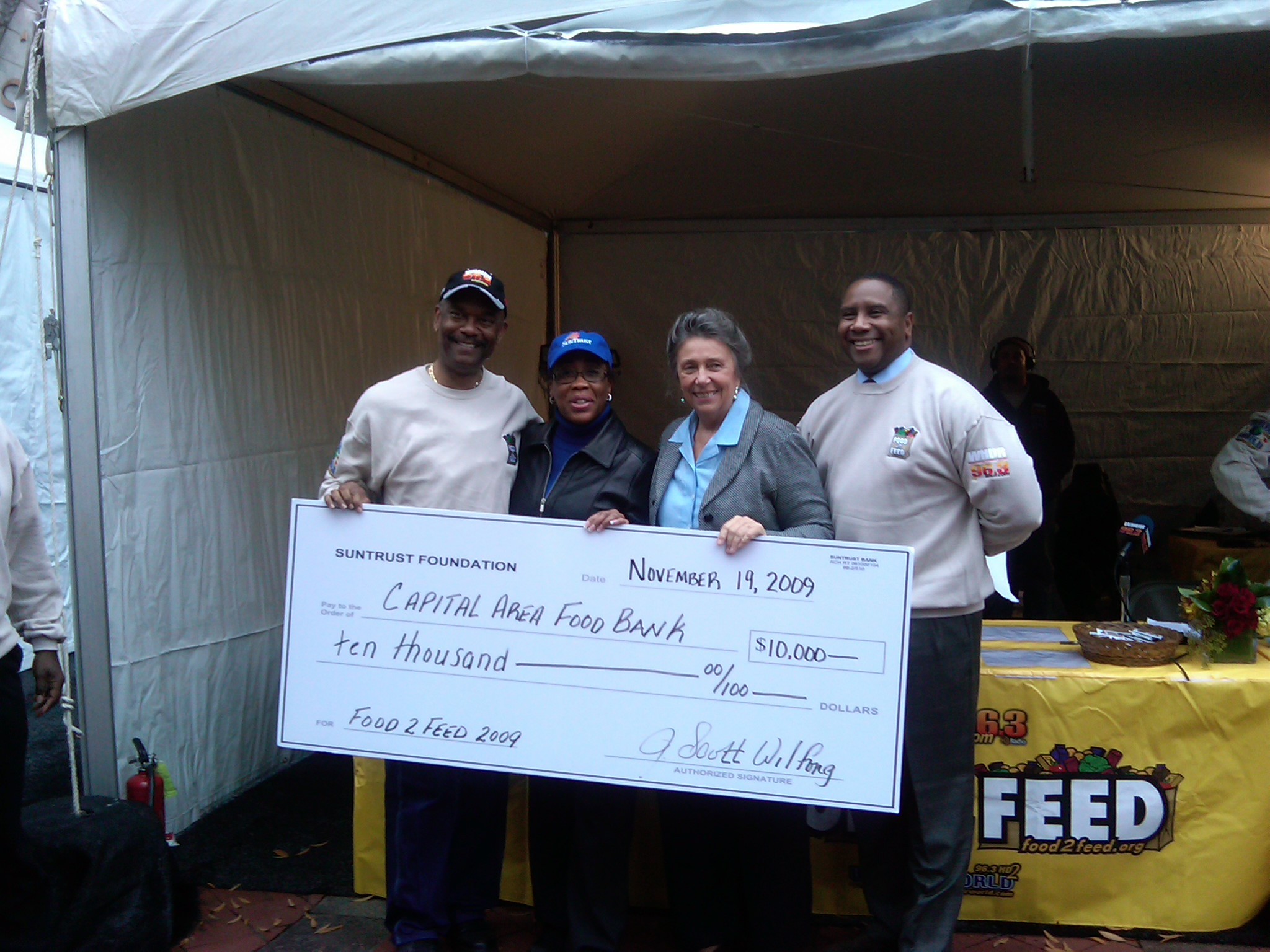 Food2Feed 2009 Delivers Big! Capital Area Food Bank