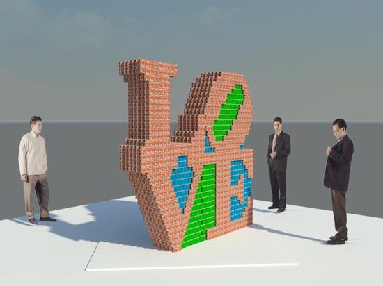 Canned Architecture - Capital Area Food Bank